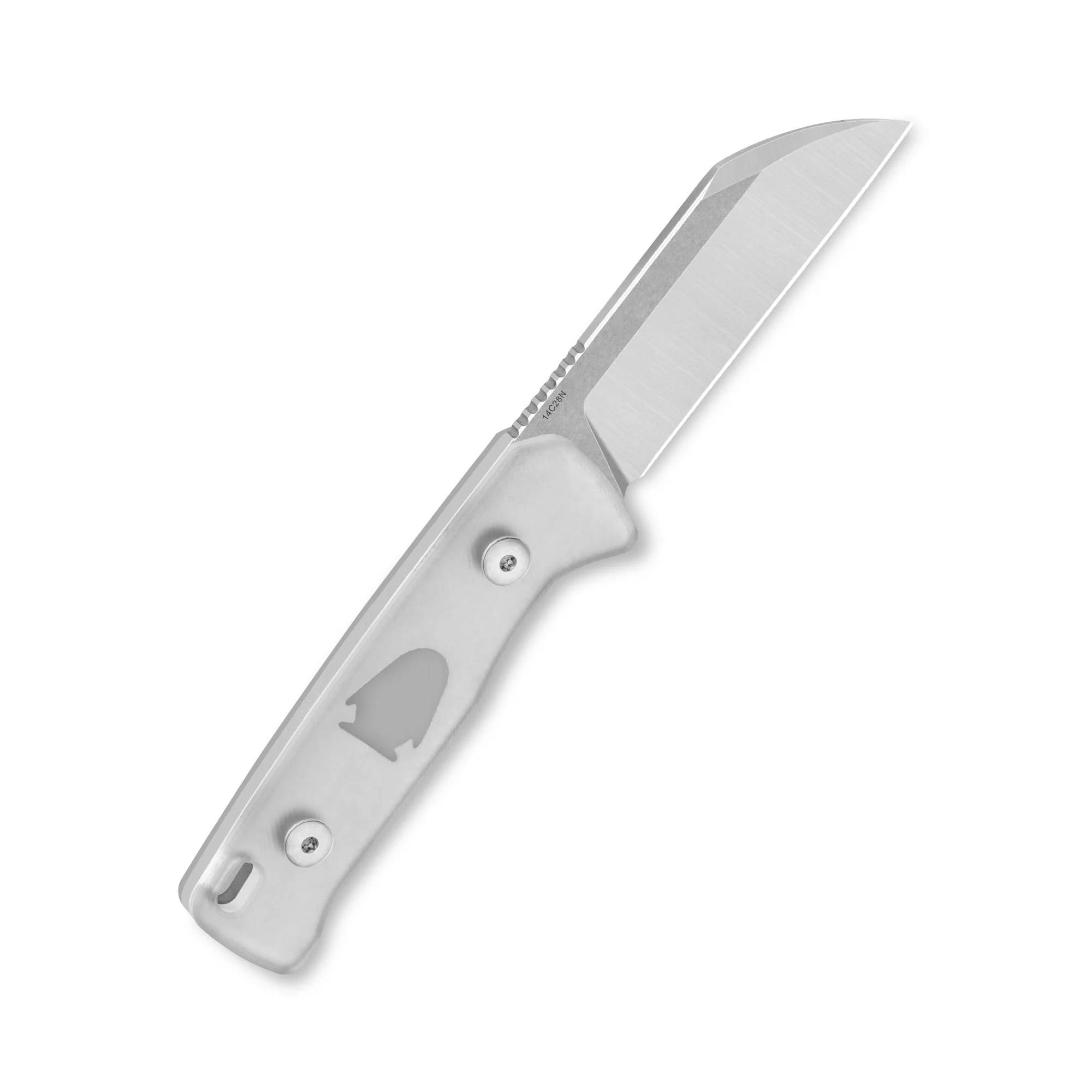 QSP Baby Penguin 14C28N blade Acrylic handle with Clip Slip sheath - Image 3