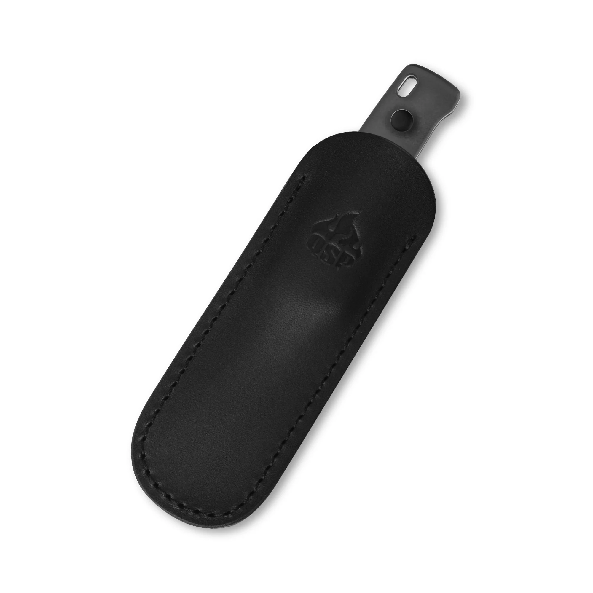 QSP Baby Penguin 14C28N blade Acrylic handle with Clip Slip sheath - Image 9