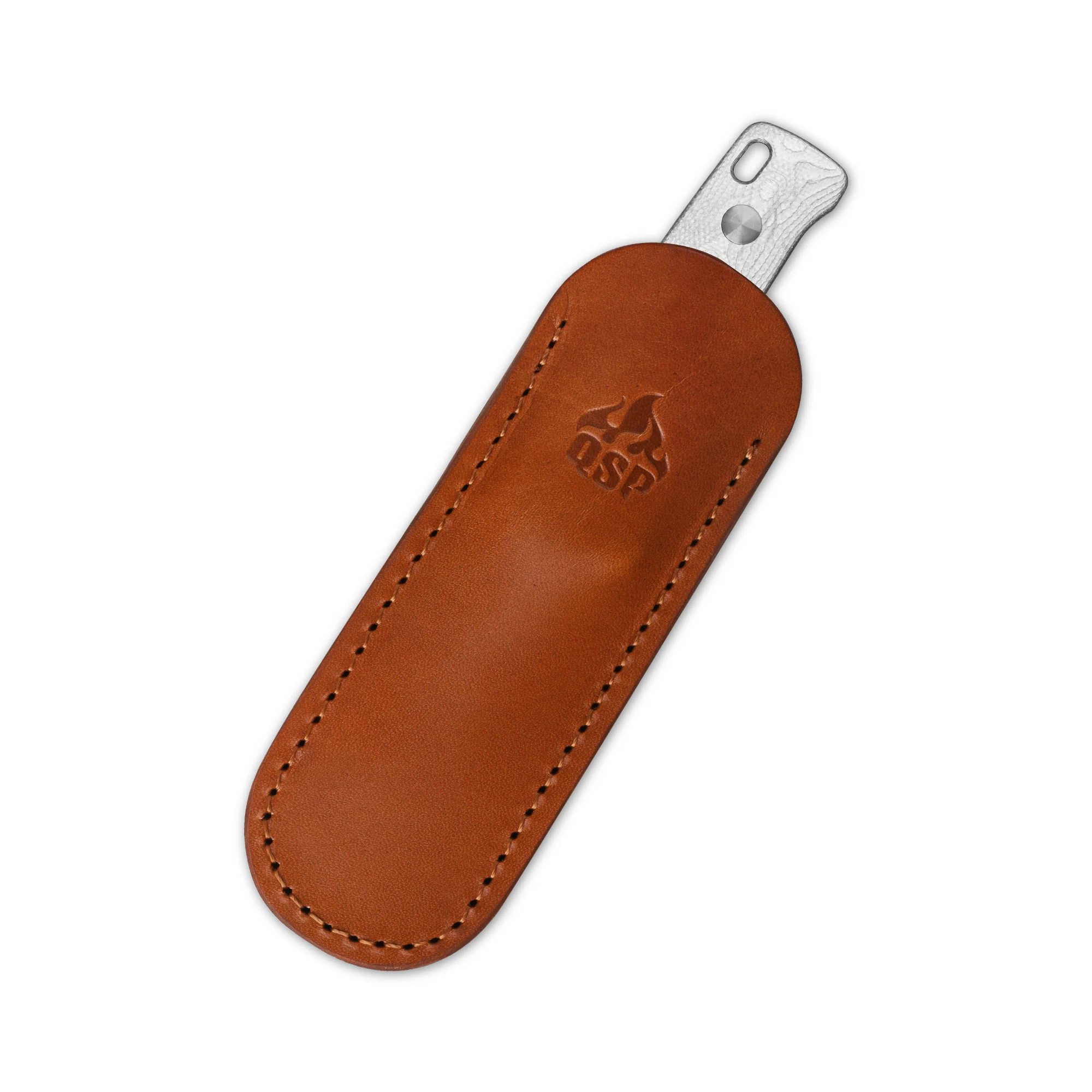 QSP Baby Penguin 14C28N blade G10 with aluminum foil handle with Clip Slip sheath - Image 4