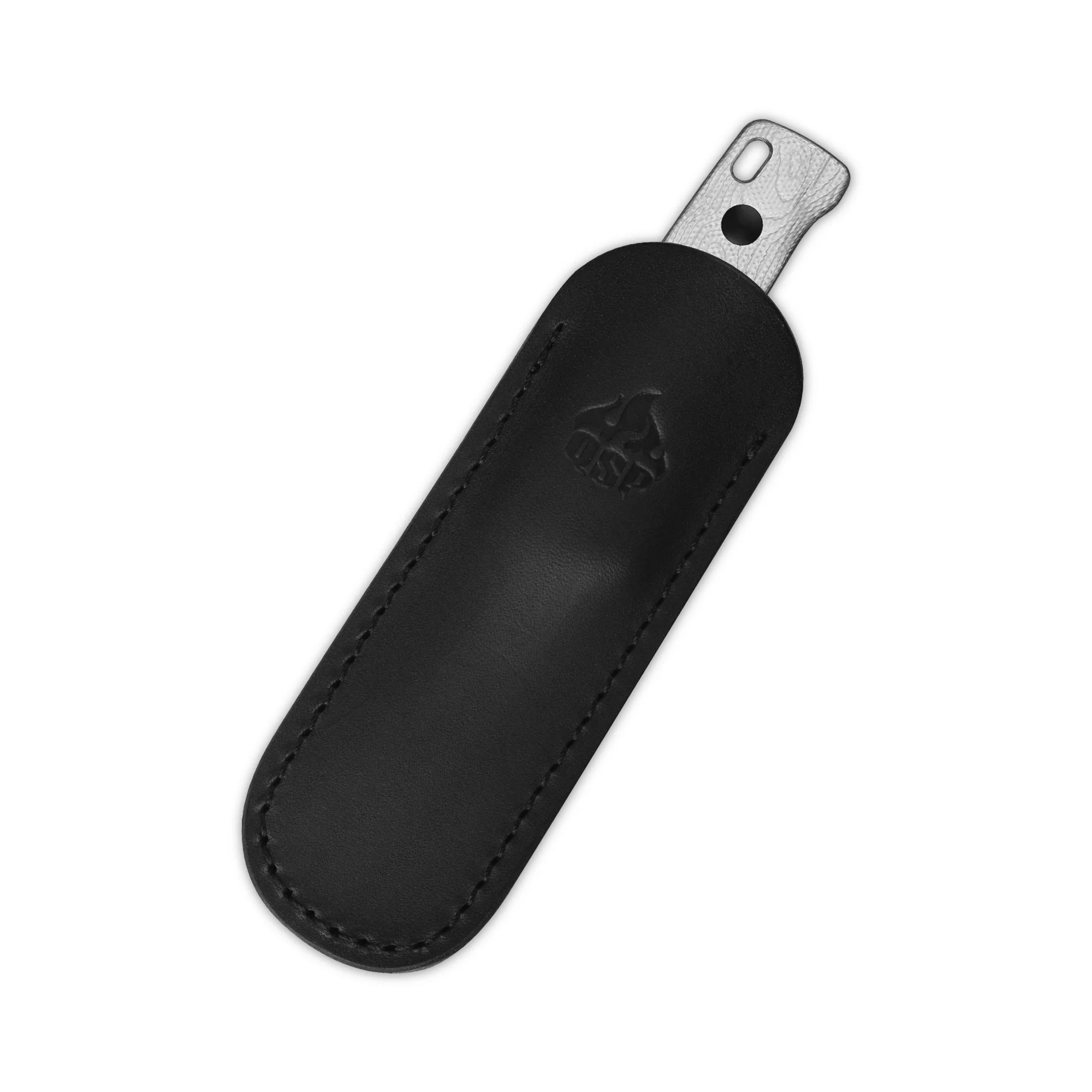 QSP Baby Penguin 14C28N blade G10 with aluminum foil handle with Clip Slip sheath - Image 9