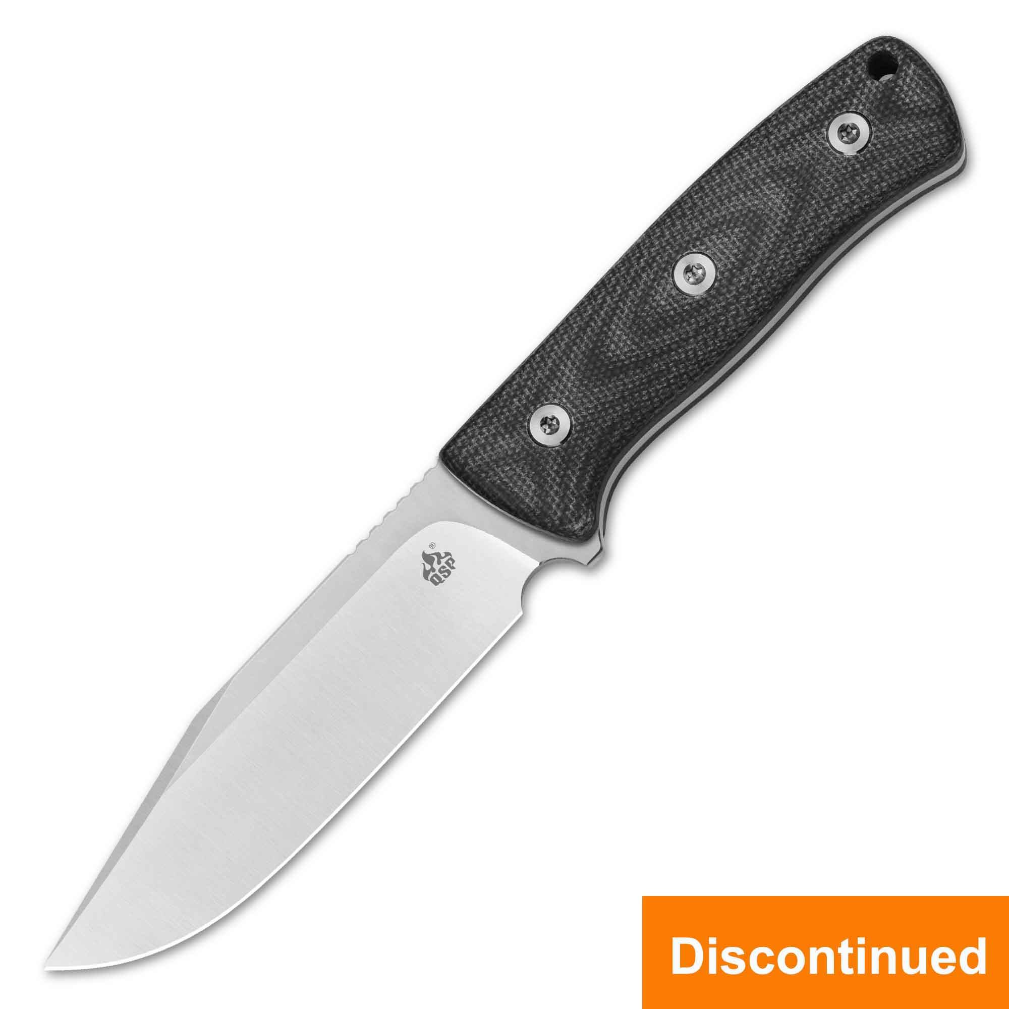 QSP Bison V1 Fixed Blade Knives Hunting knives D2 Blade Micarta handle - Image 12