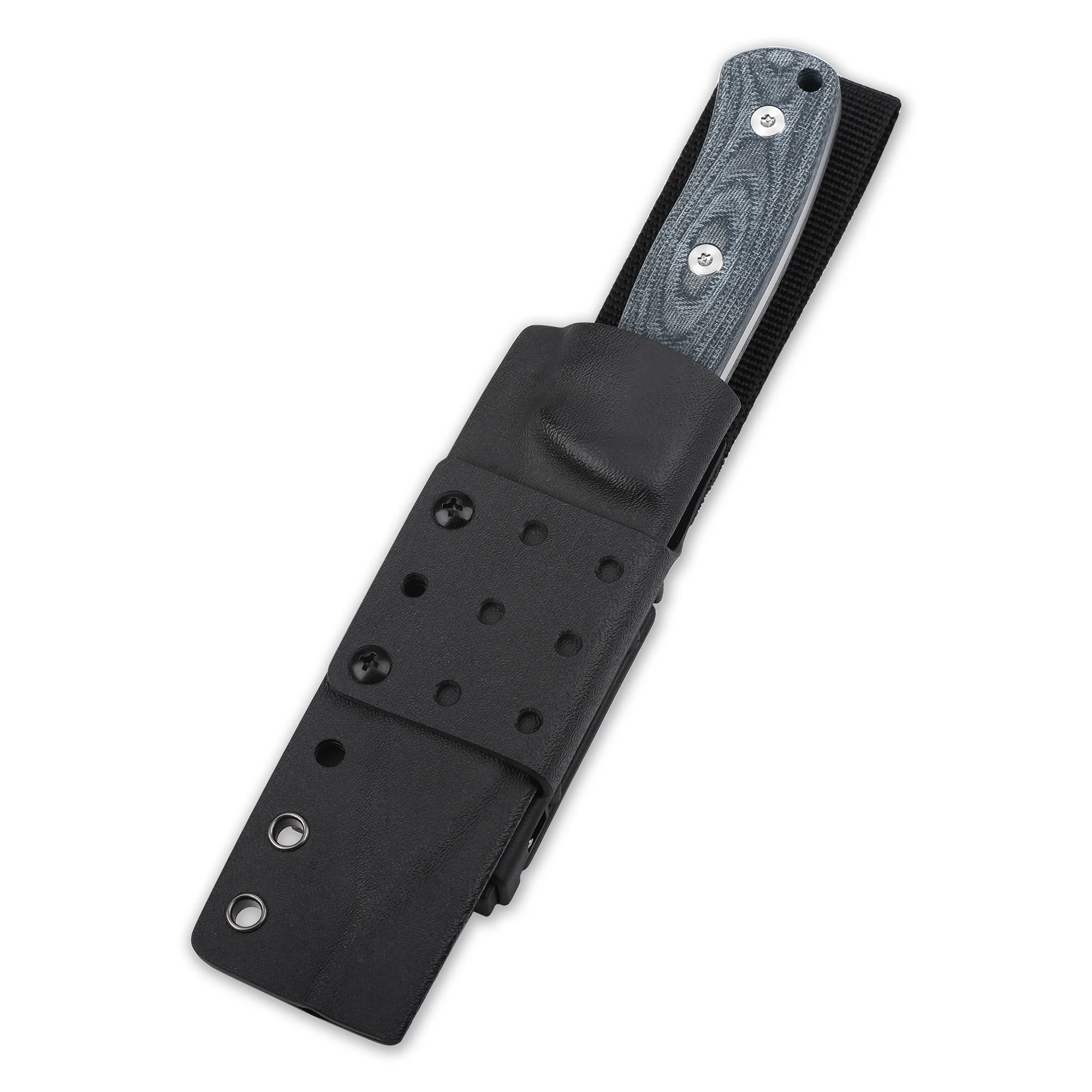 QSP Bison V1 Fixed Blade Knives Hunting knives D2 Blade Micarta handle - Image 5