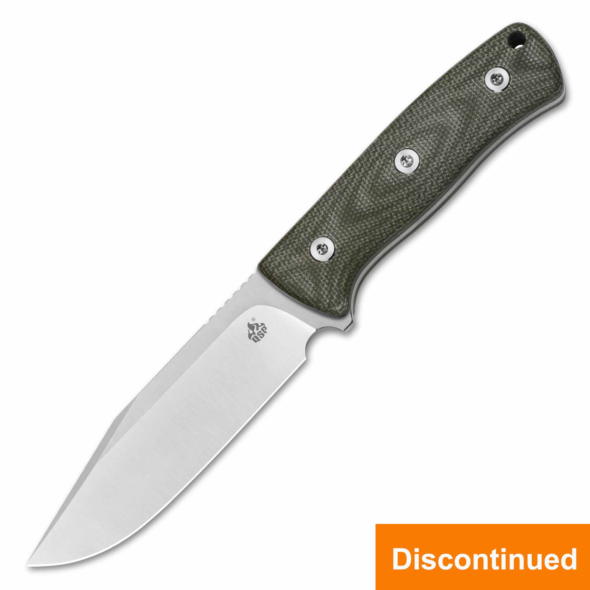 QSP Bison V1 Fixed Blade Knives Hunting knives D2 Blade Micarta handle - Image 7