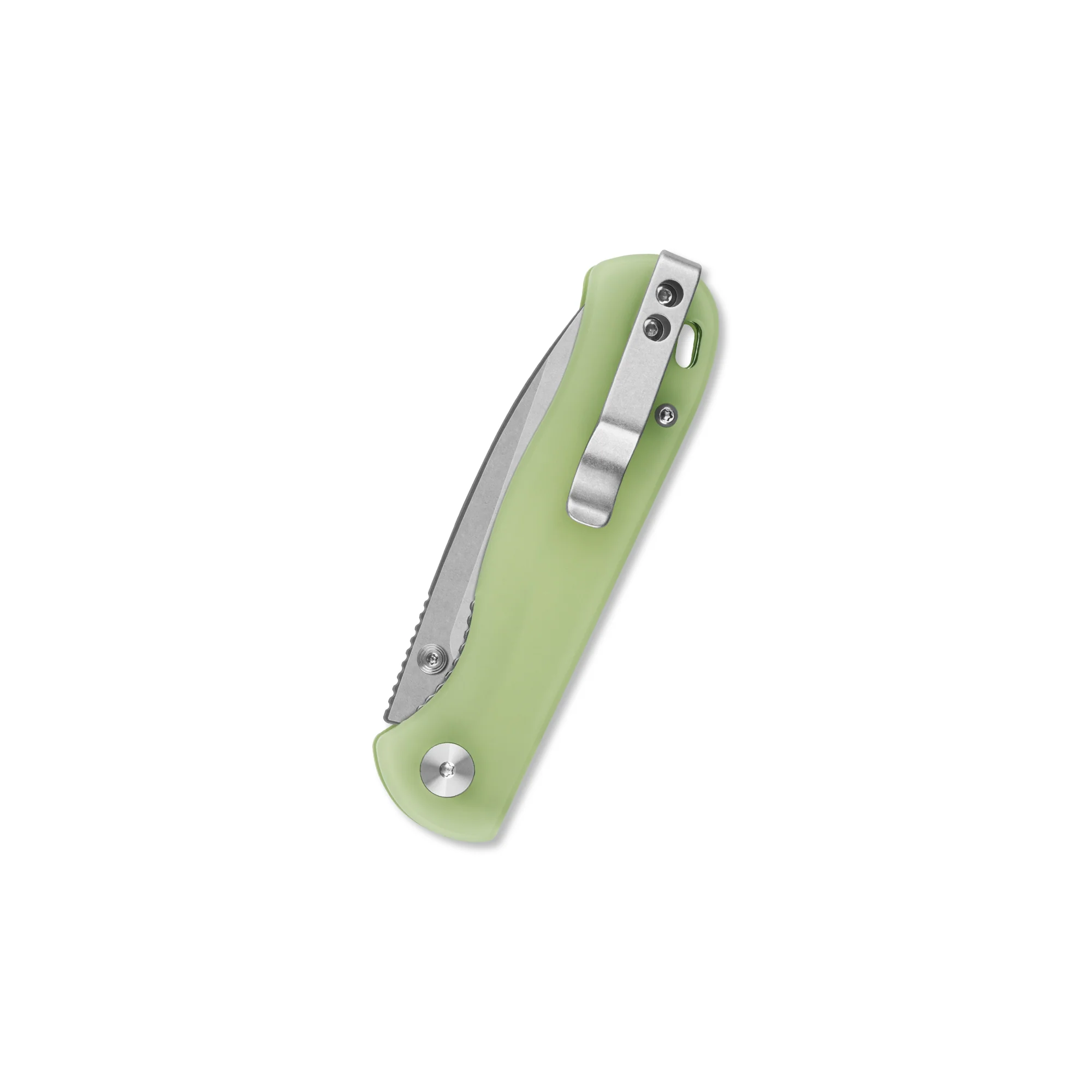 QSP Ferret Liner Lock Pocket Knife Notro V blade Glow-in-the-Dark Resin handle - Image 3