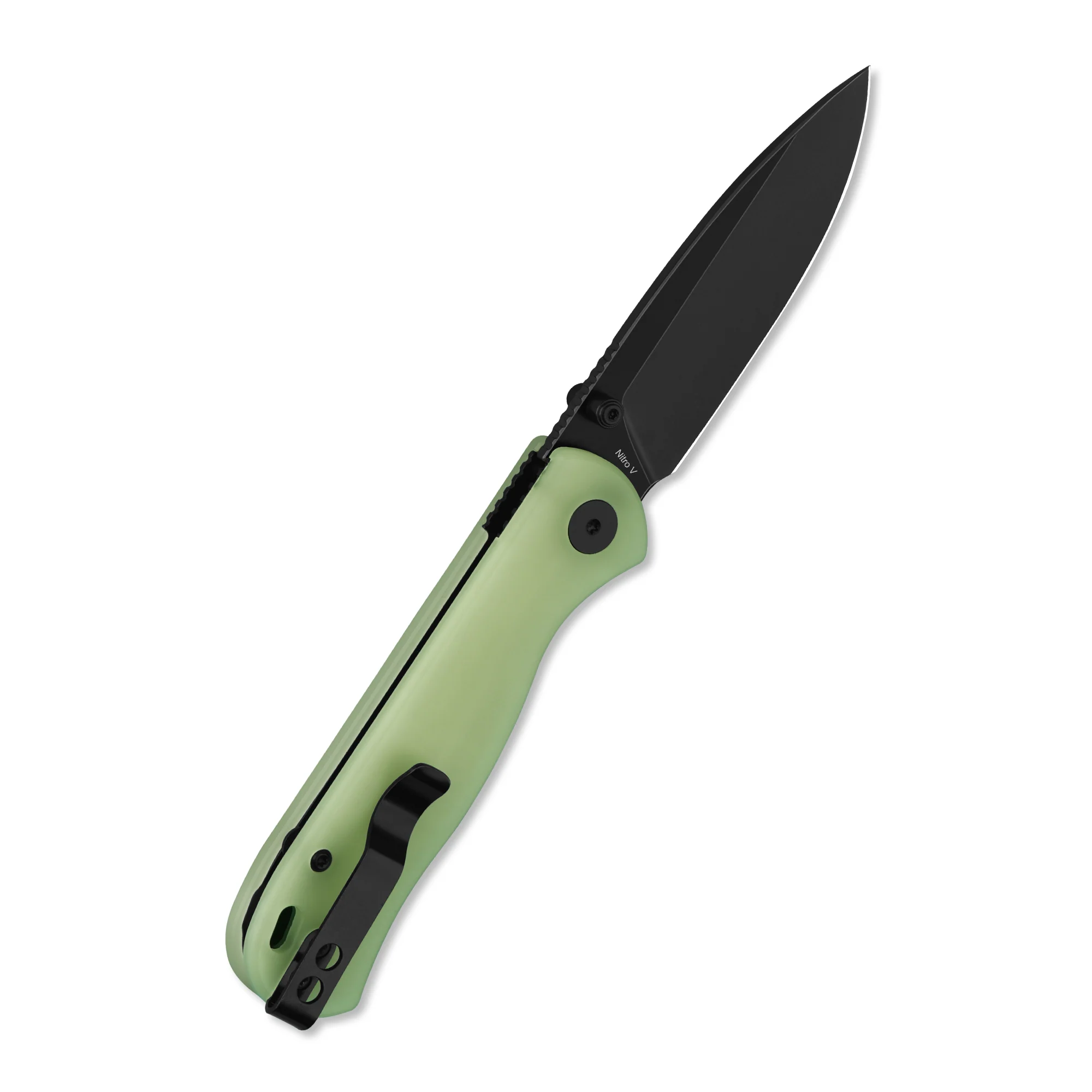 QSP Ferret Liner Lock Pocket Knife Notro V blade Glow-in-the-Dark Resin handle - Image 8