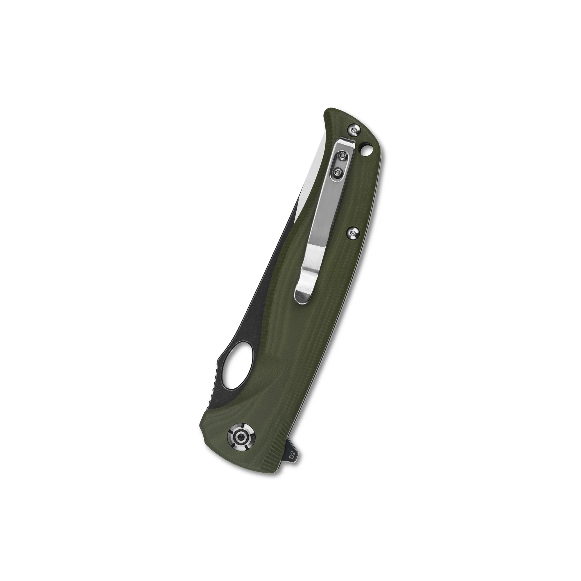 QSP Gavial Liner Lock Pocket Knife D2 Blade G10 Handle - Image 6