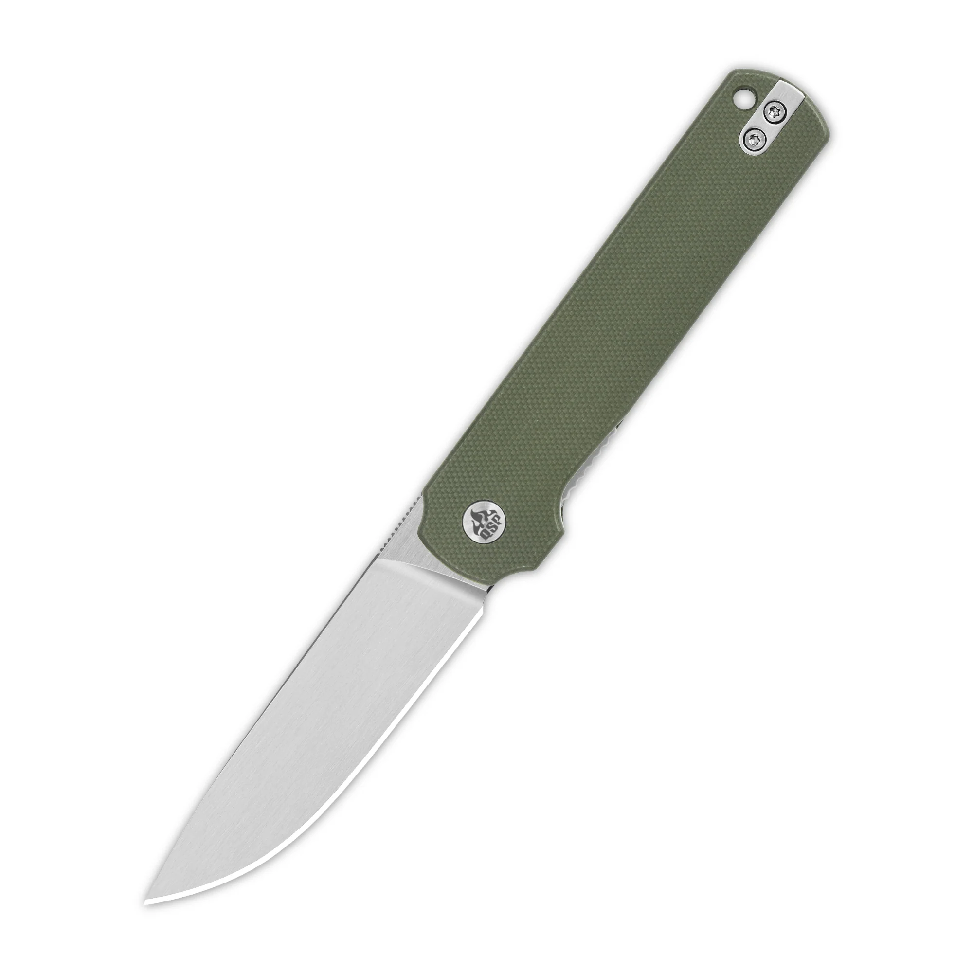 QSP Lark Pocket knife 14C28N blade G10 handle - Image 9