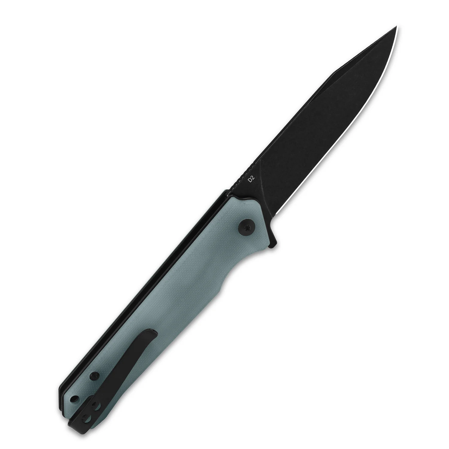 QSP Mamba V2 Liner Lock Pocket Knife D2 Blade G10 Handle - Image 8