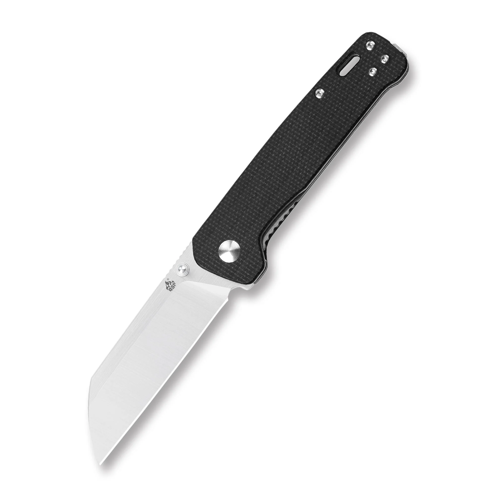 QSP Penguin Liner Lock Pocket Knife D2 blade Micarta handle - Image 17
