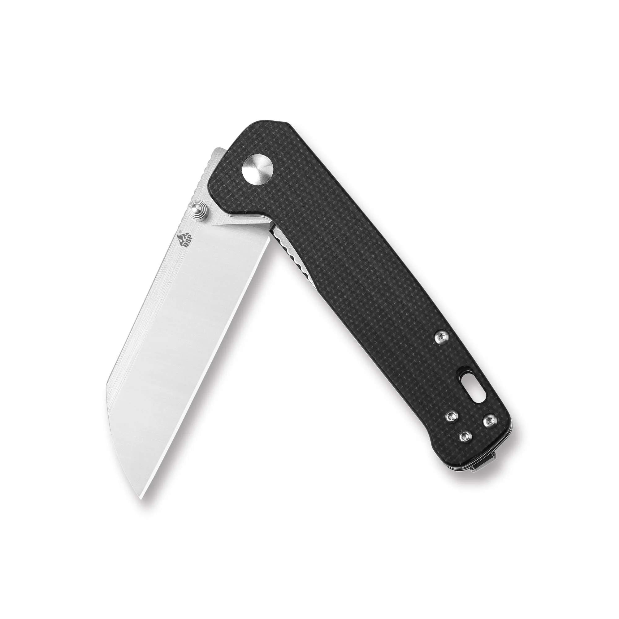 QSP Penguin Liner Lock Pocket Knife D2 blade Micarta handle - Image 19