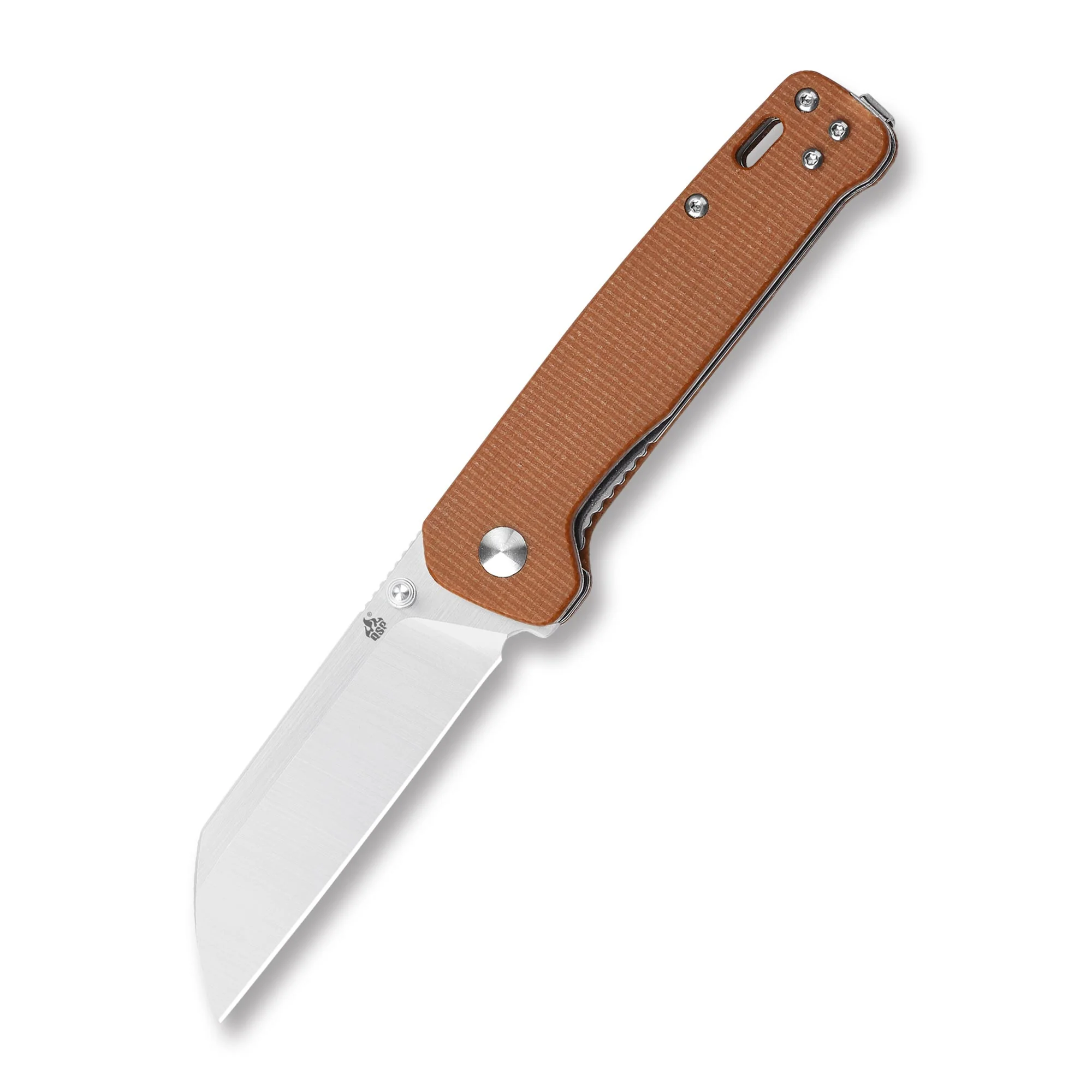 QSP Penguin Liner Lock Pocket Knife D2 blade Micarta handle - Image 21