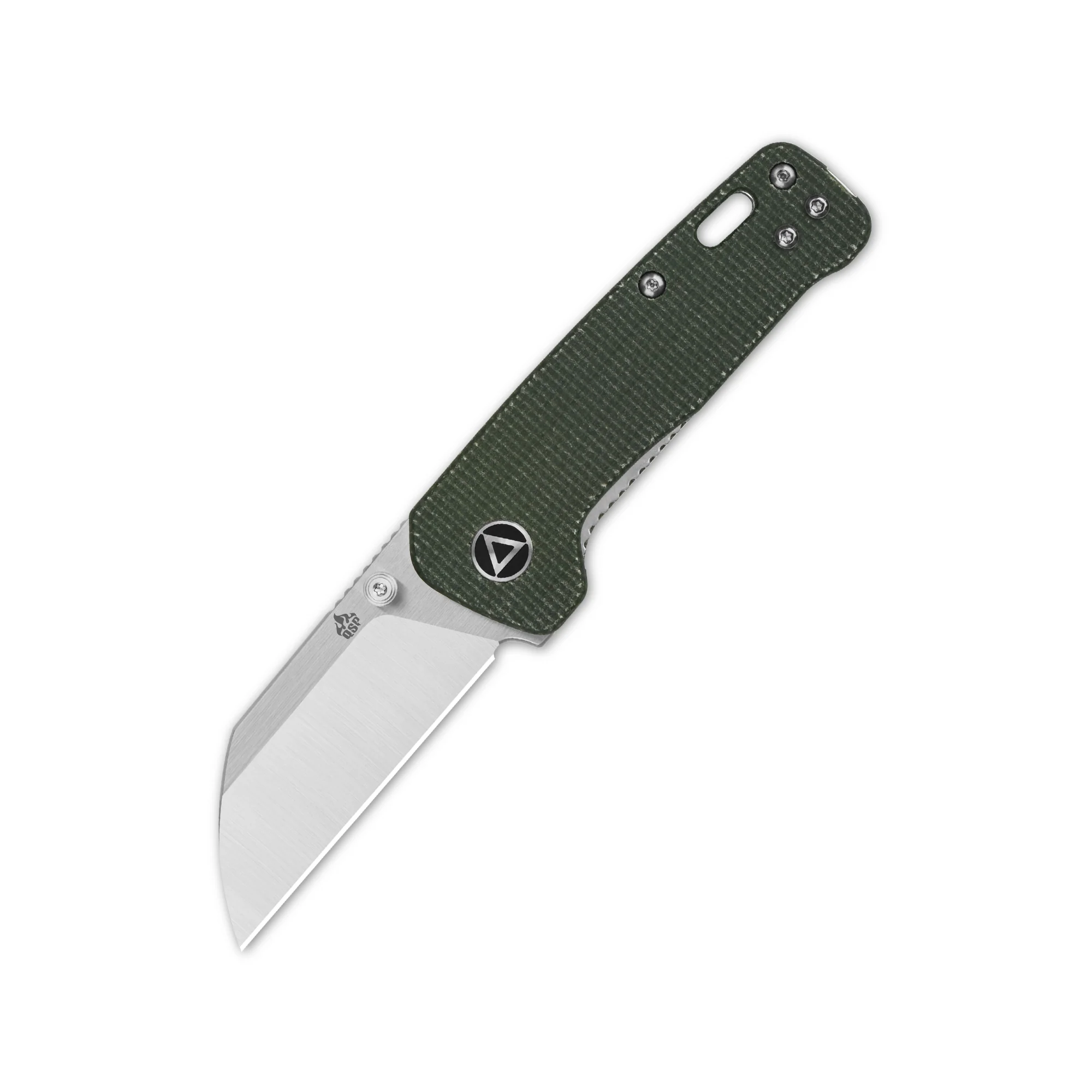 QSP Penguin Mini Liner Lock Pocket Knife 14C28N Blade Micarta Handle - Image 9
