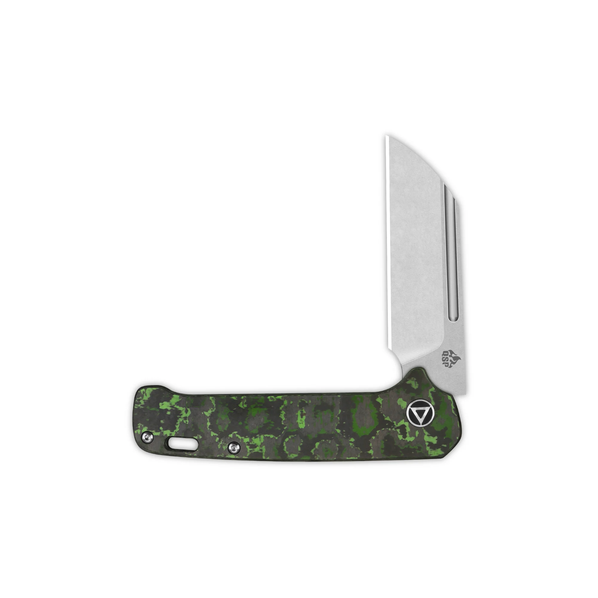 QSP Penguin Slip Joint 20CV blade Fat Carbon (Jungle Wear) Handle - Image 3