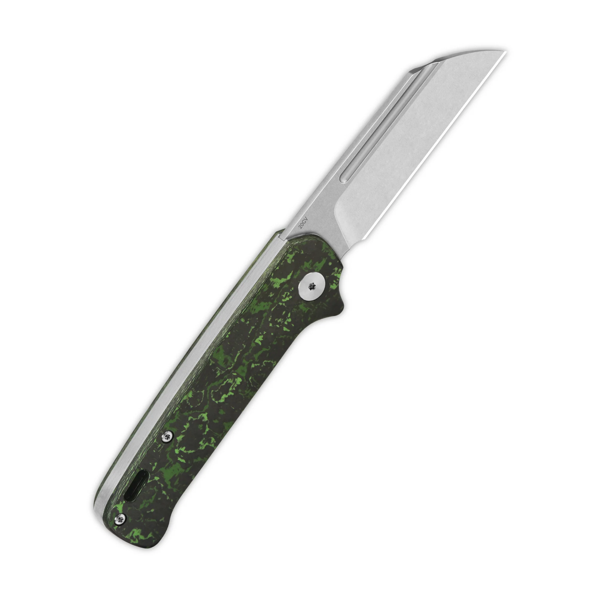 QSP Penguin Slip Joint 20CV blade Fat Carbon (Jungle Wear) Handle - Image 4
