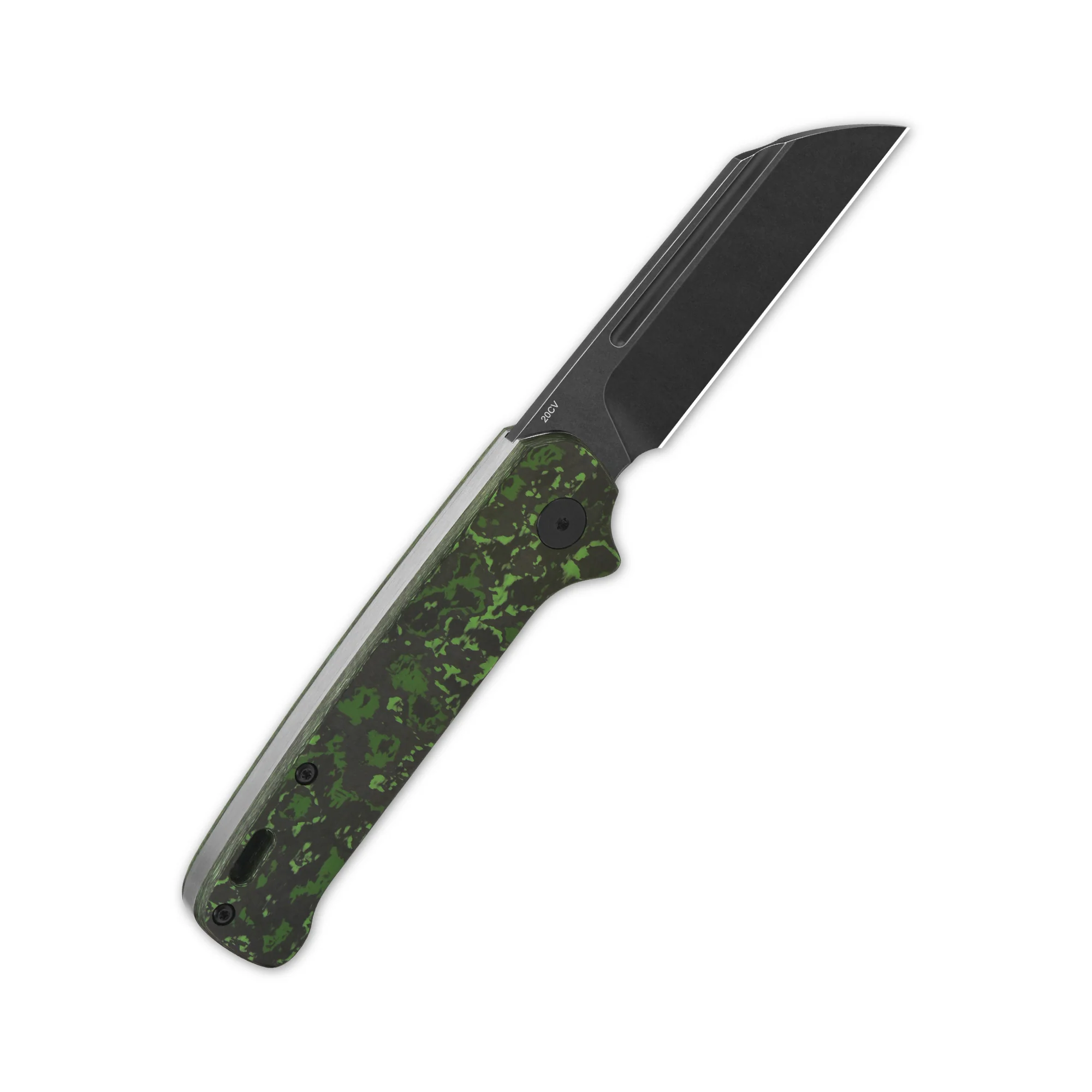 QSP Penguin Slip Joint 20CV blade Fat Carbon (Jungle Wear) Handle - Image 8