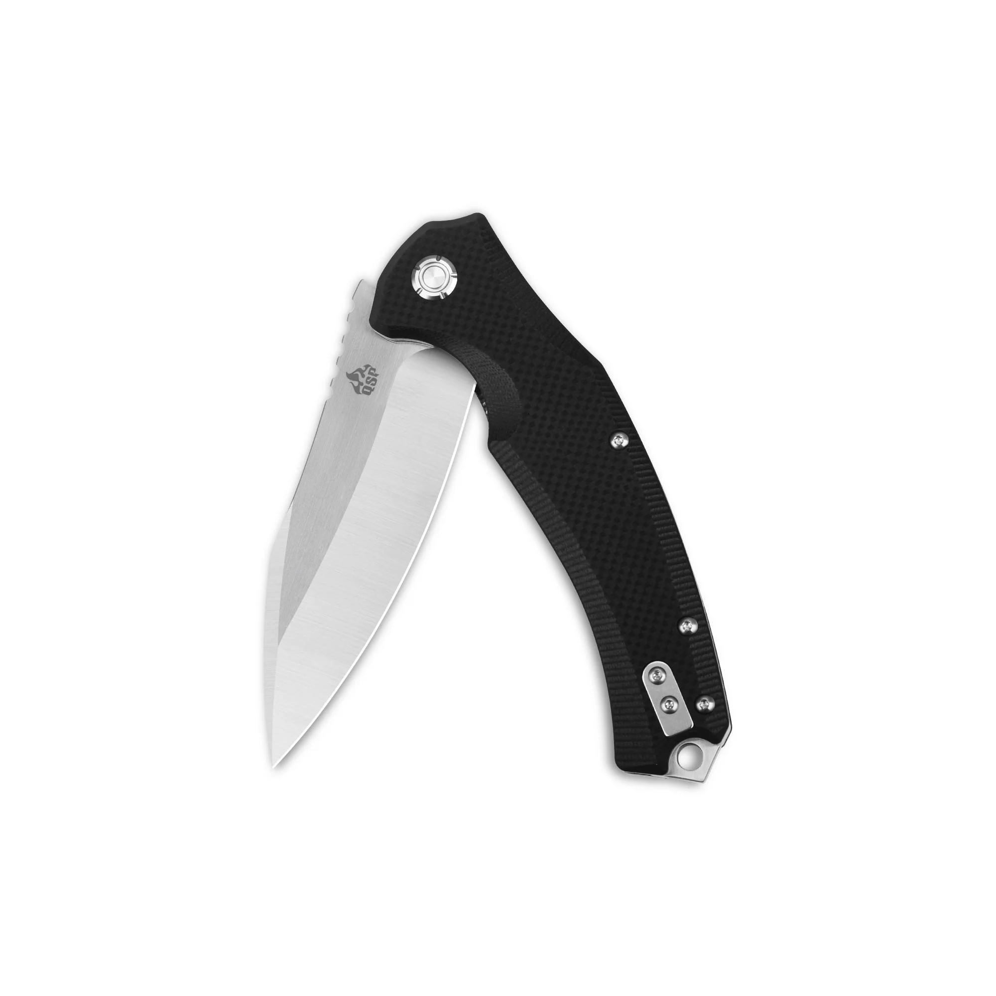 QSP Snipe Liner Lock Pocket Knife D2 Blade G10 Handle - Image 11