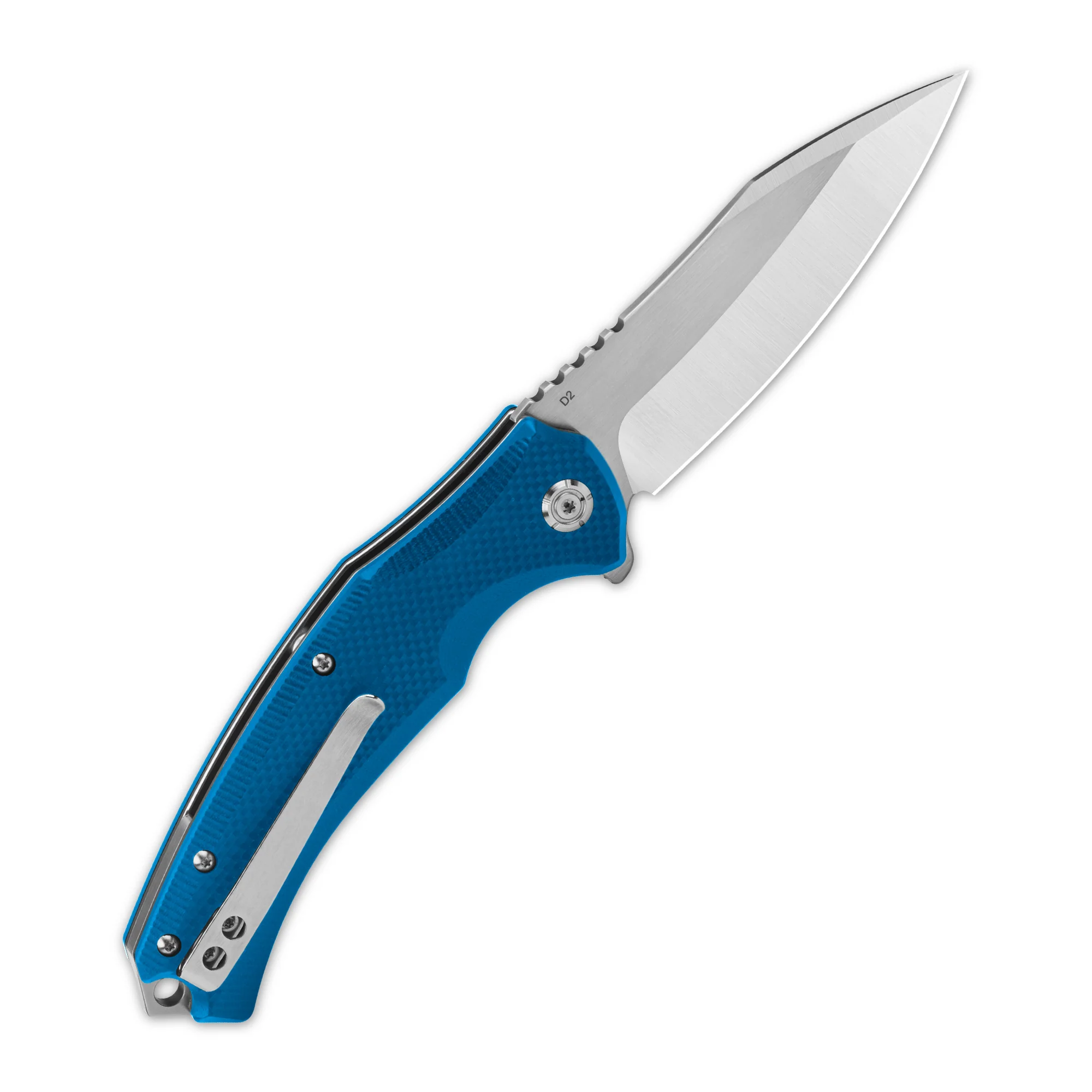 QSP Snipe Liner Lock Pocket Knife D2 Blade G10 Handle - Image 4