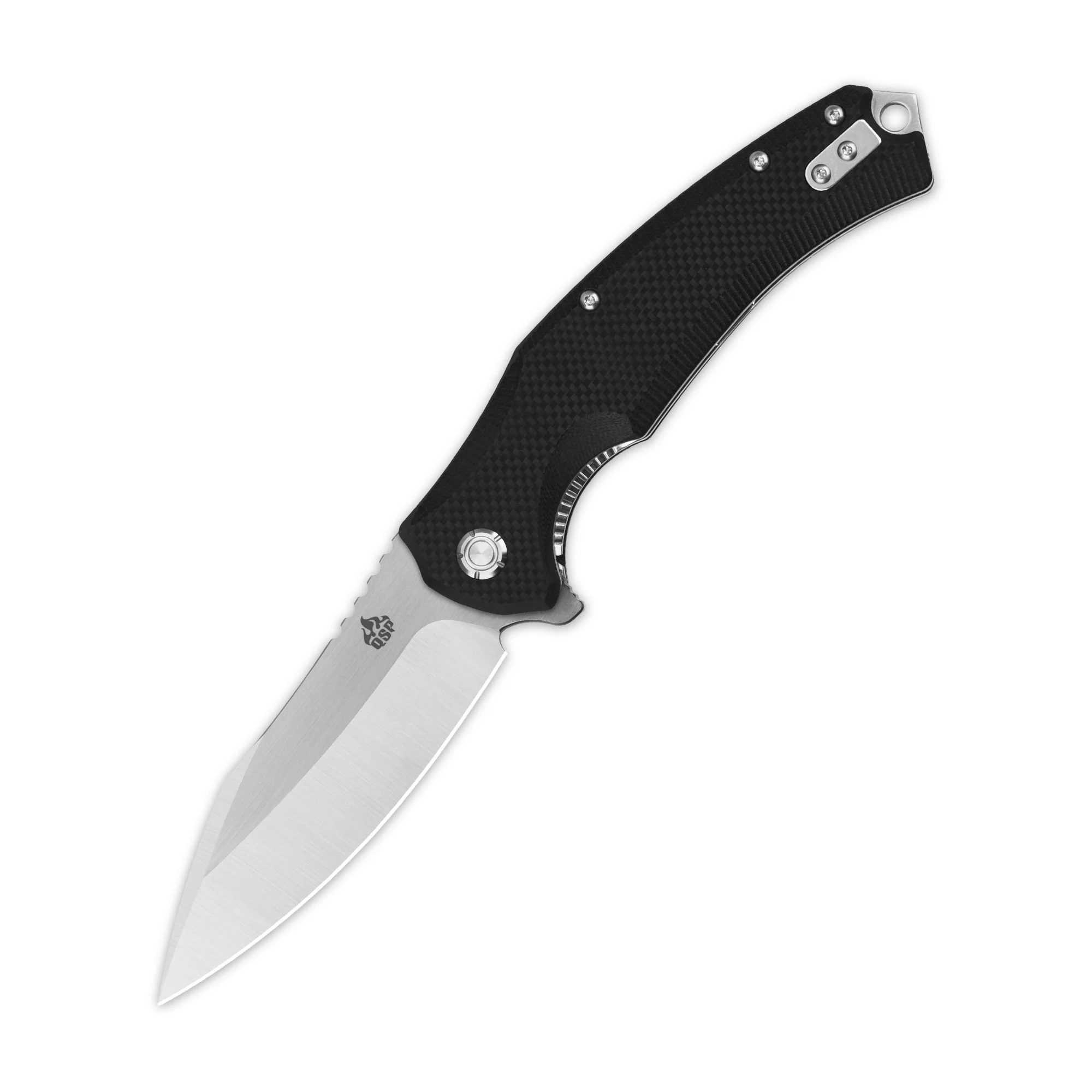 QSP Snipe Liner Lock Pocket Knife D2 Blade G10 Handle - Image 9
