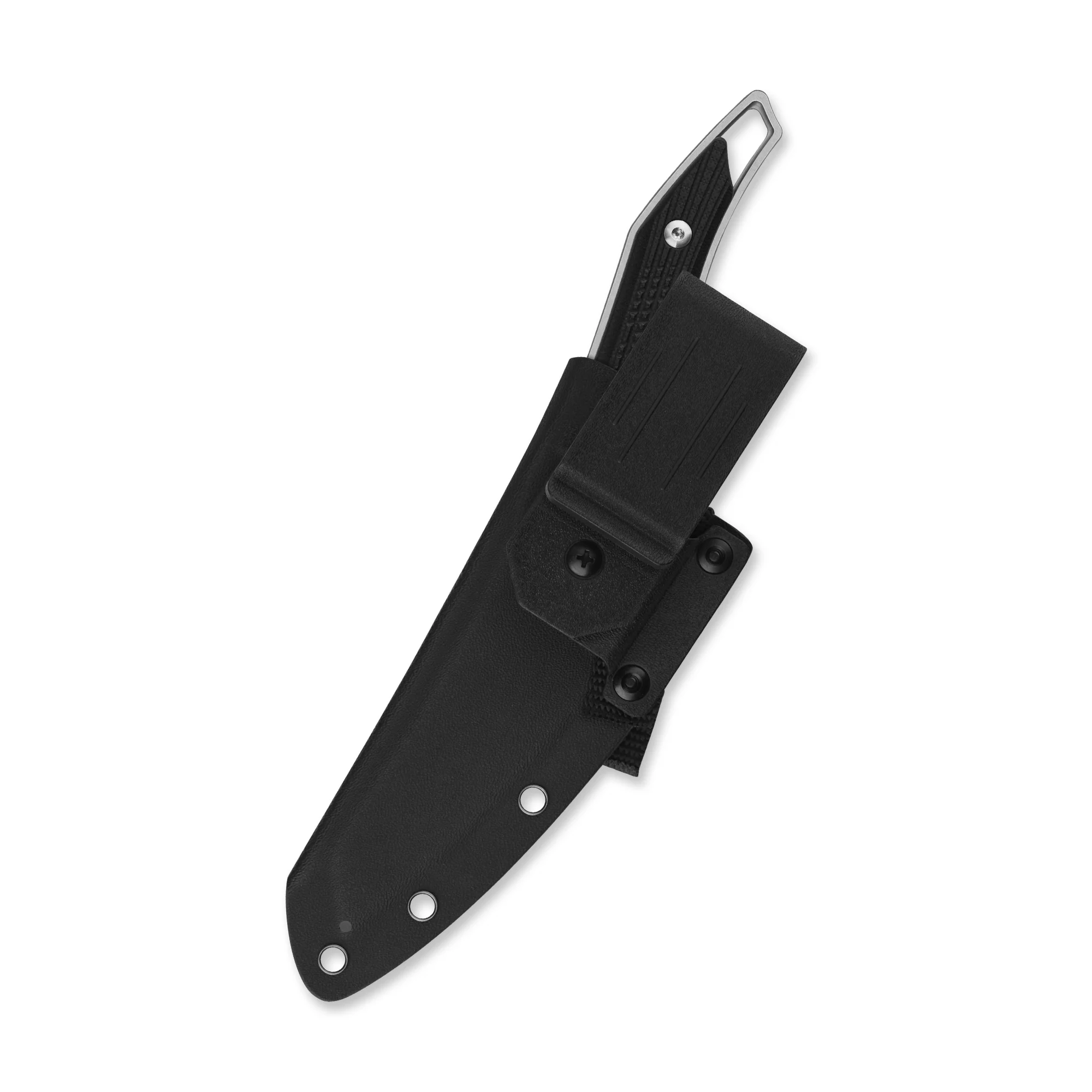 QSP T-Cook Fixed Blade Knife Nitro V Blade Black G10 Handle - Image 4