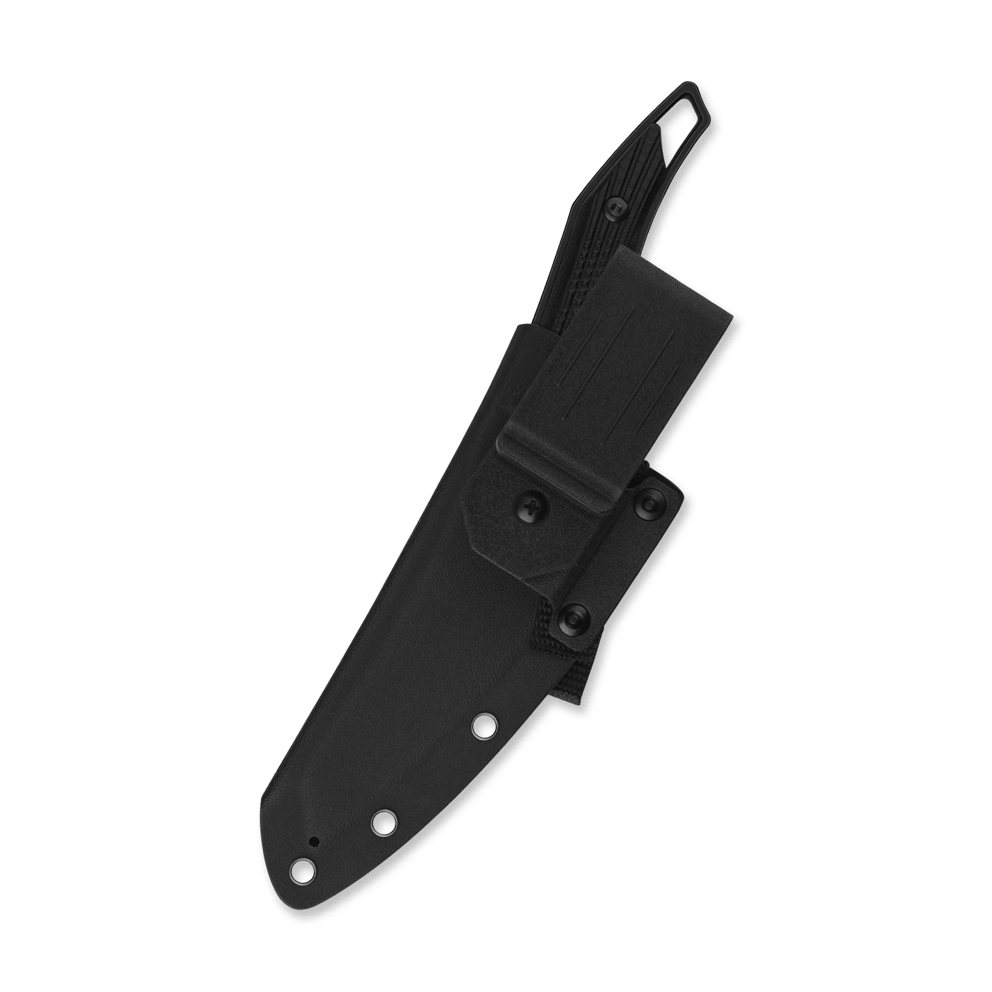 QSP T-Cook Fixed Blade Knife Nitro V Blade Black G10 Handle - Image 8
