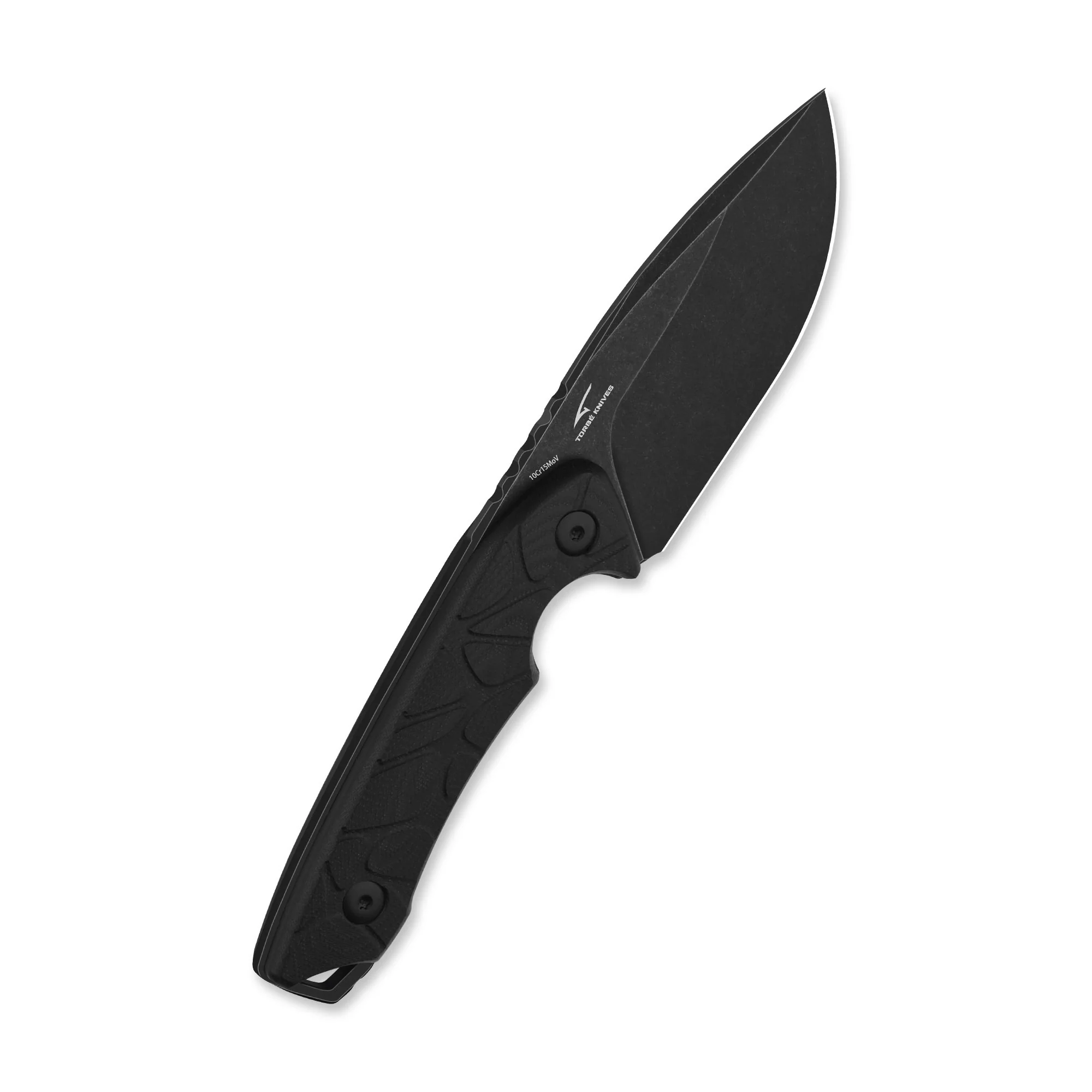 QSP Tiny TOT Fixed Blade Knife 10Cr15MoV Blade Black G10 Handle - Image 8