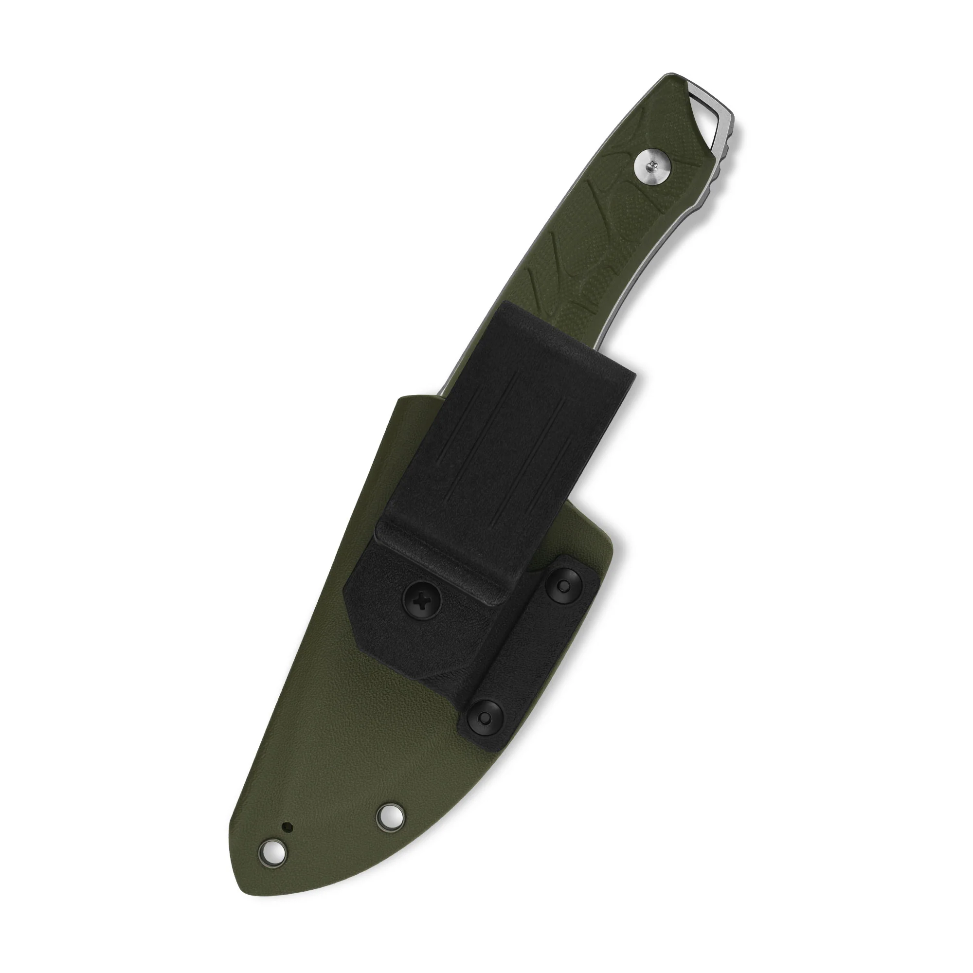 QSP Tiny TOT Fixed Blade Knife 10Cr15MoV Blade OD Green G10 Handle - Image 4