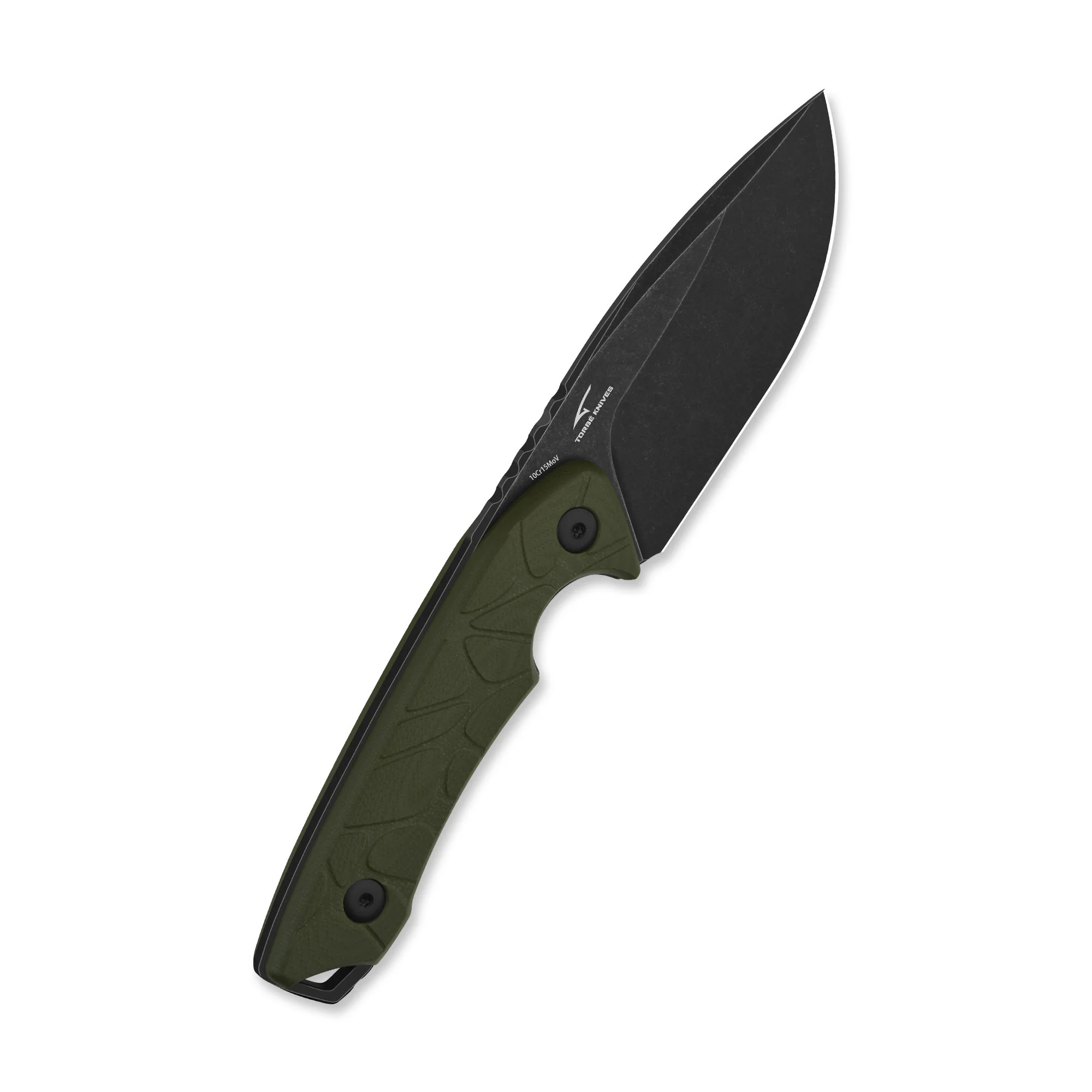 QSP Tiny TOT Fixed Blade Knife 10Cr15MoV Blade OD Green G10 Handle - Image 8