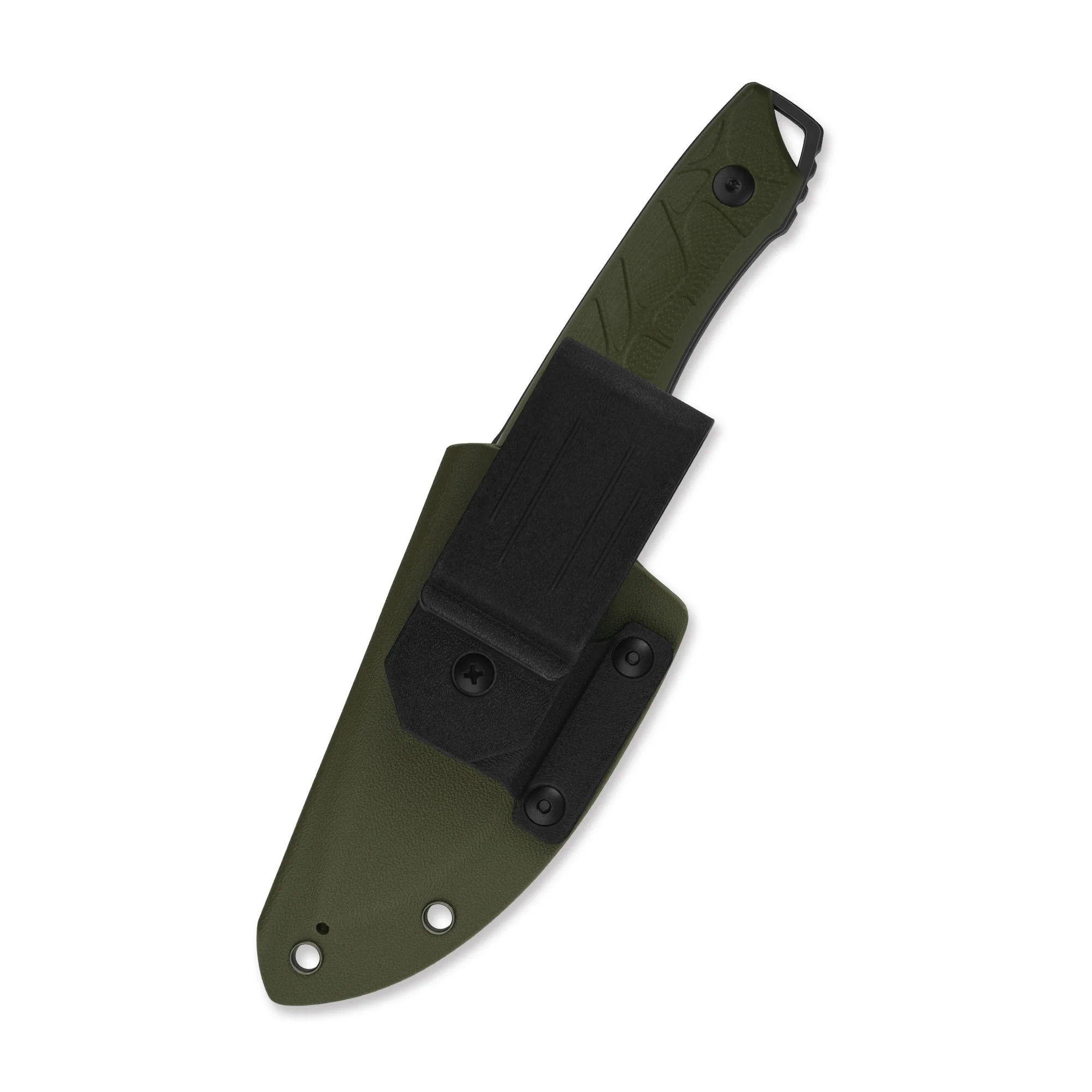 QSP Tiny TOT Fixed Blade Knife 10Cr15MoV Blade OD Green G10 Handle - Image 9