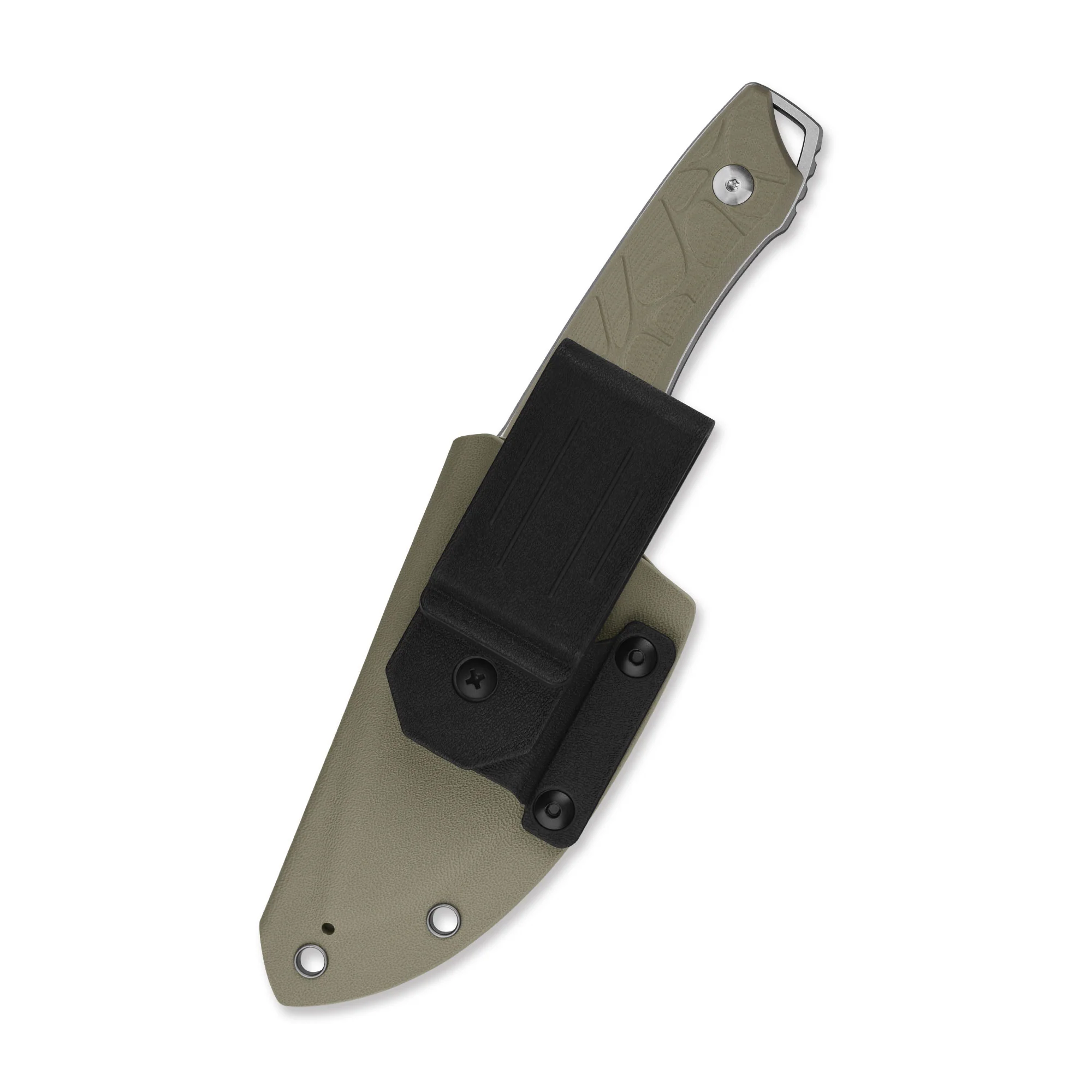 QSP Tiny TOT Fixed Blade Knife 10Cr15MoV Blade Sand G10 Handle - Image 4