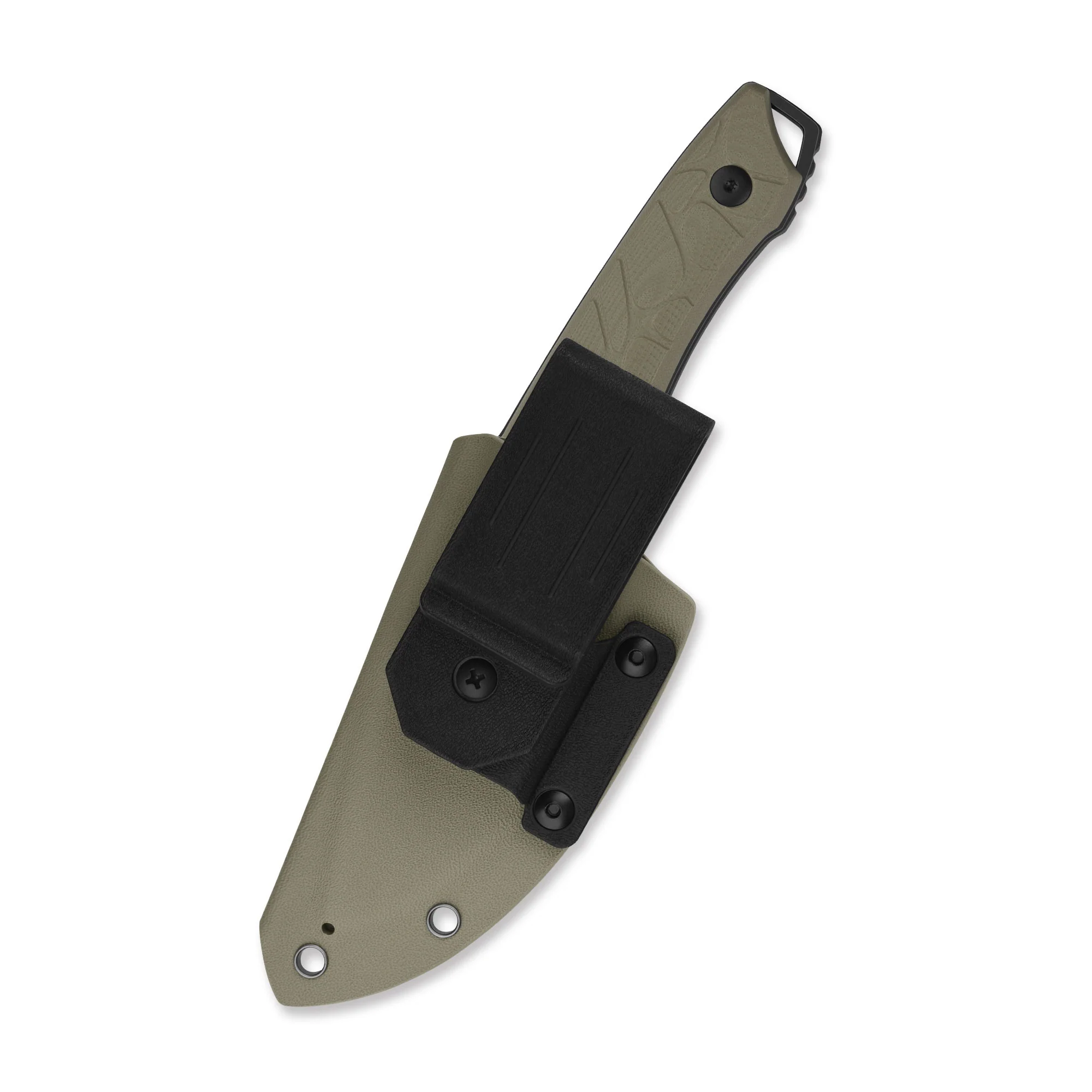 QSP Tiny TOT Fixed Blade Knife 10Cr15MoV Blade Sand G10 Handle - Image 9